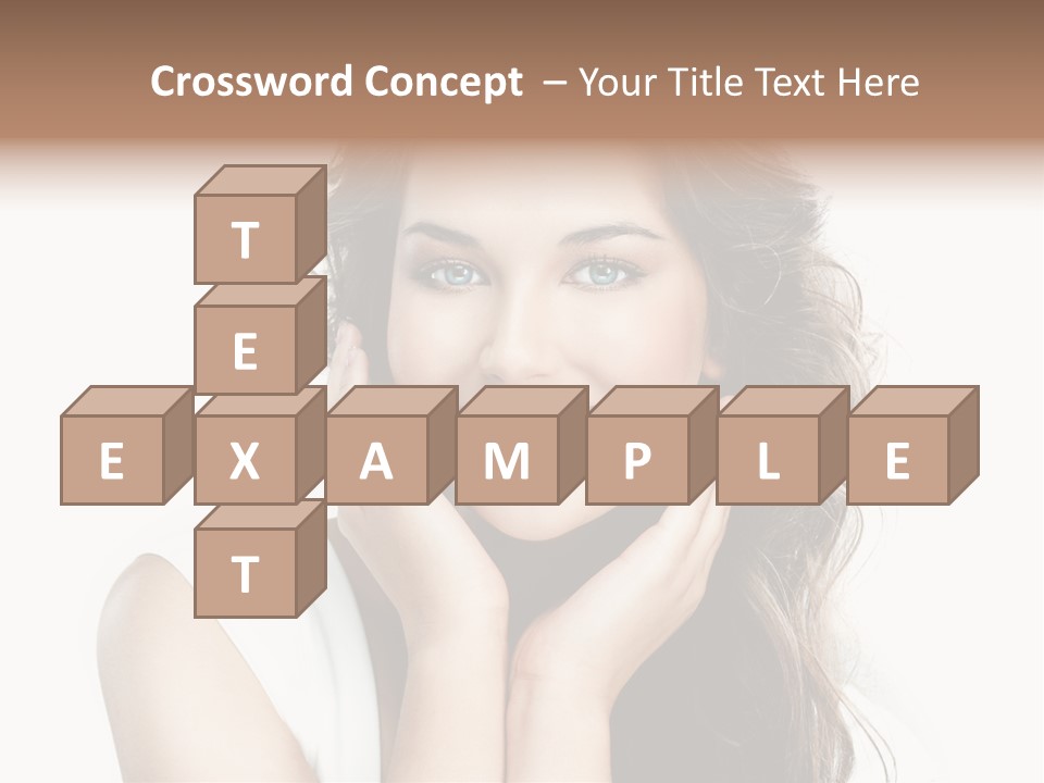 Beautiful Studio Person PowerPoint Template