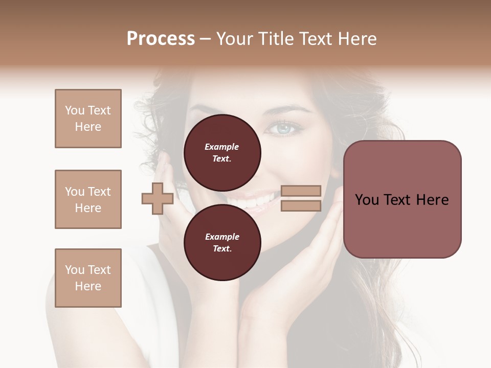 Beautiful Studio Person PowerPoint Template