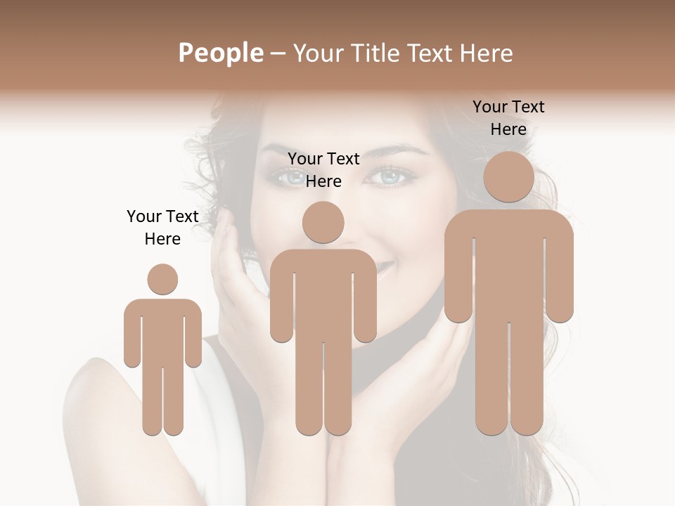 Beautiful Studio Person PowerPoint Template