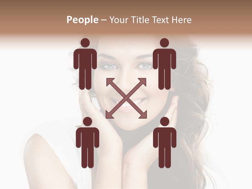 Beautiful Studio Person PowerPoint Template