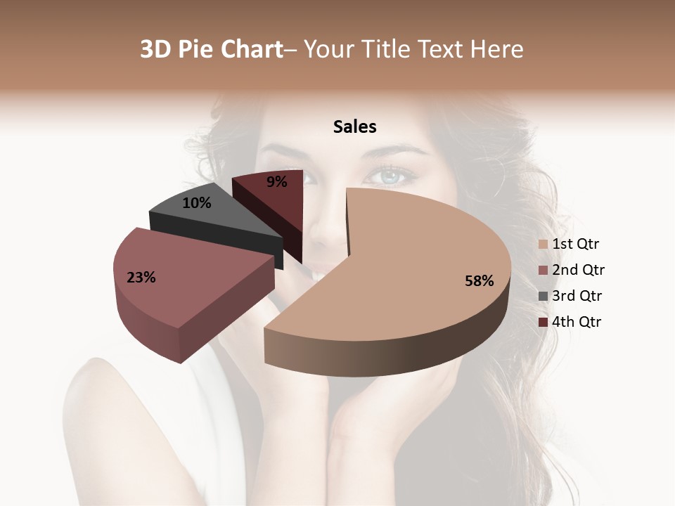 Beautiful Studio Person PowerPoint Template