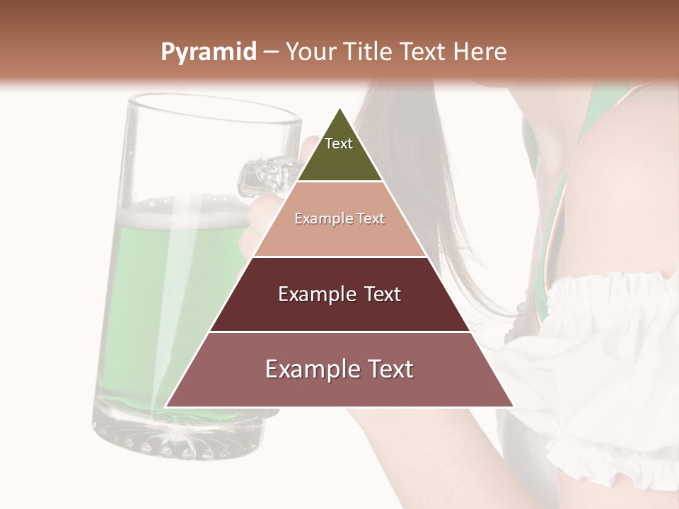 Beautiful Irish Saint PowerPoint Template