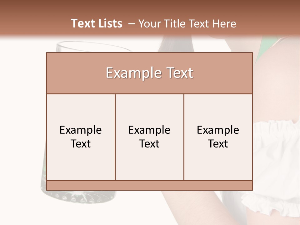 Beautiful Irish Saint PowerPoint Template