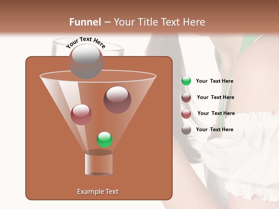 Beautiful Irish Saint PowerPoint Template