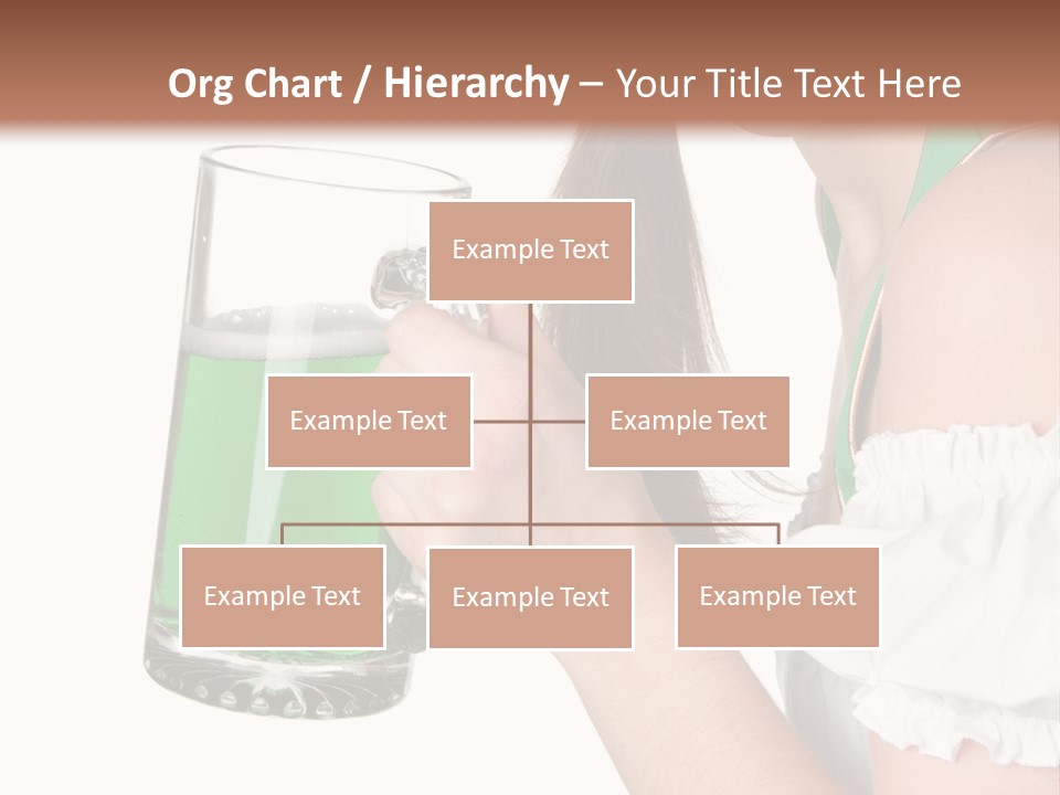 Beautiful Irish Saint PowerPoint Template