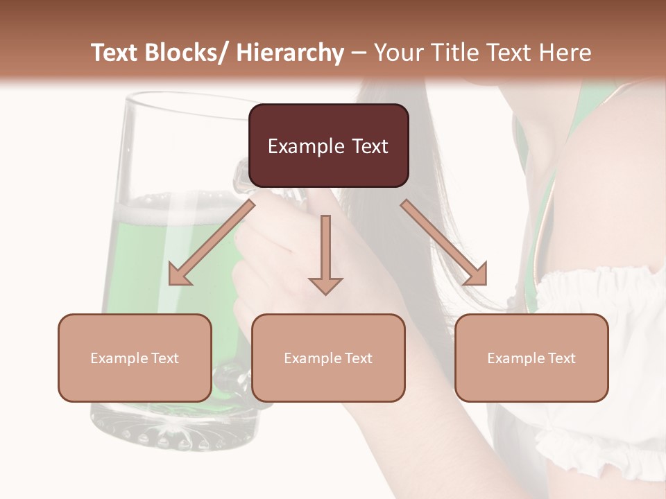 Beautiful Irish Saint PowerPoint Template