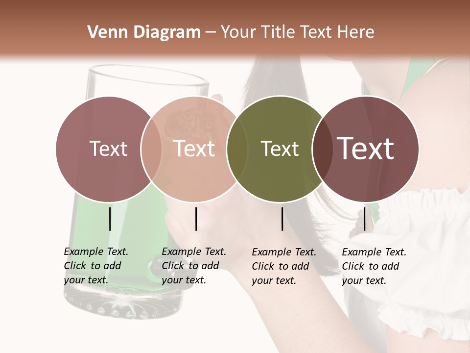 Beautiful Irish Saint PowerPoint Template