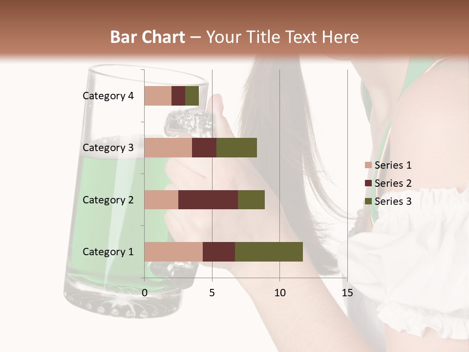 Beautiful Irish Saint PowerPoint Template
