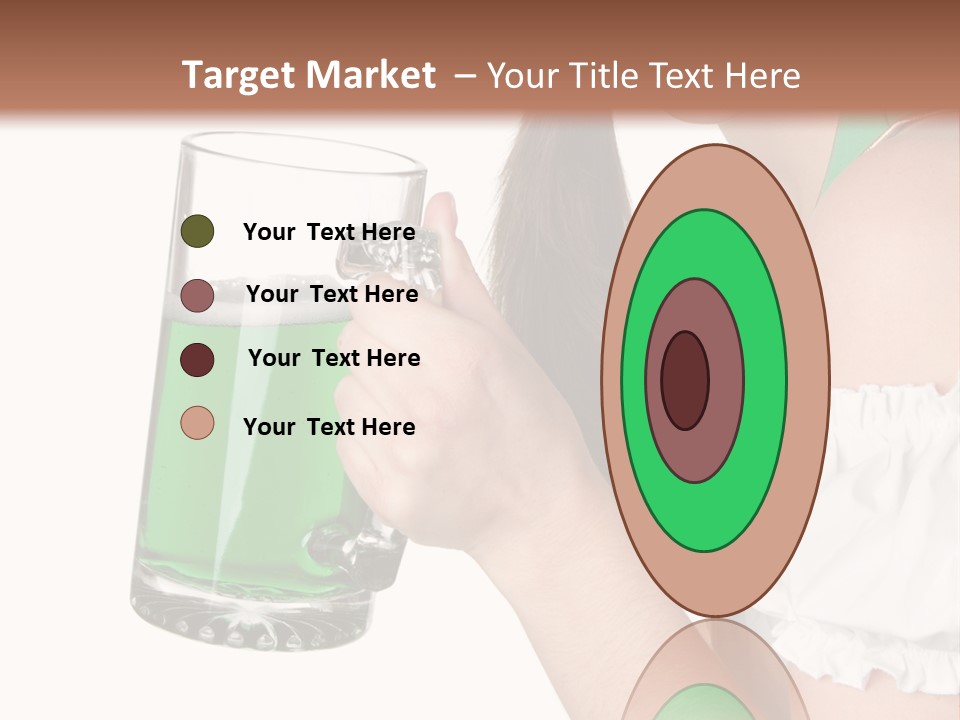 Beautiful Irish Saint PowerPoint Template