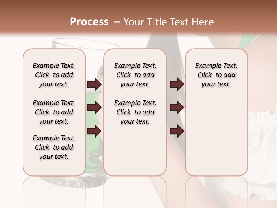 Beautiful Irish Saint PowerPoint Template