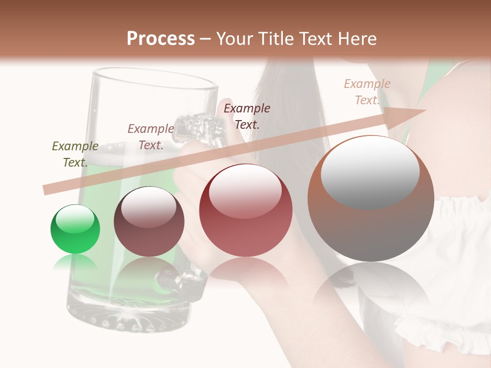 Beautiful Irish Saint PowerPoint Template