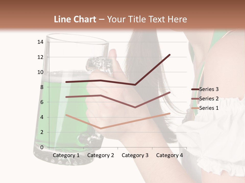 Beautiful Irish Saint PowerPoint Template