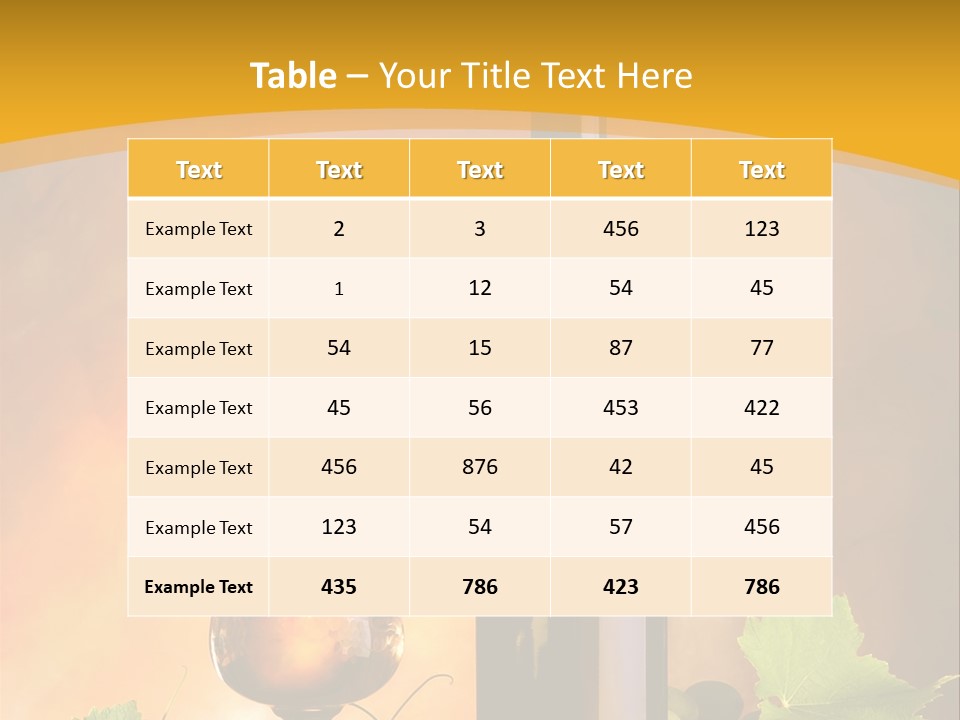 Still Decoration Nature PowerPoint Template