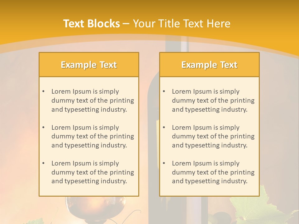 Still Decoration Nature PowerPoint Template