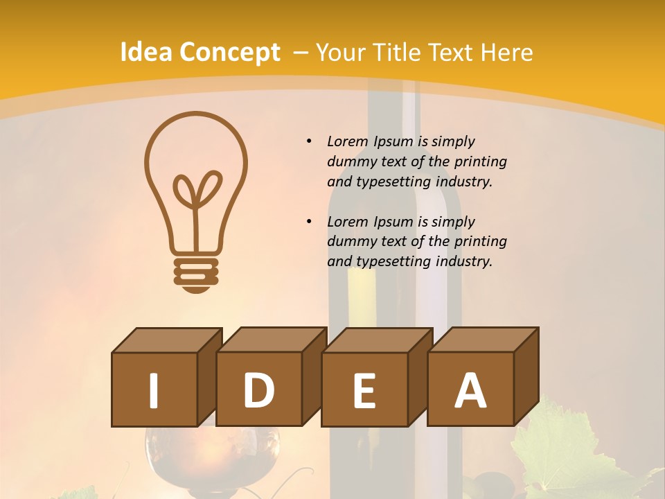 Still Decoration Nature PowerPoint Template