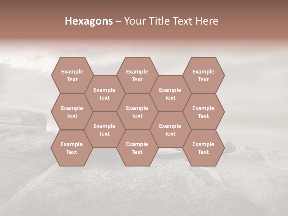 Young Notebook Woman PowerPoint Template