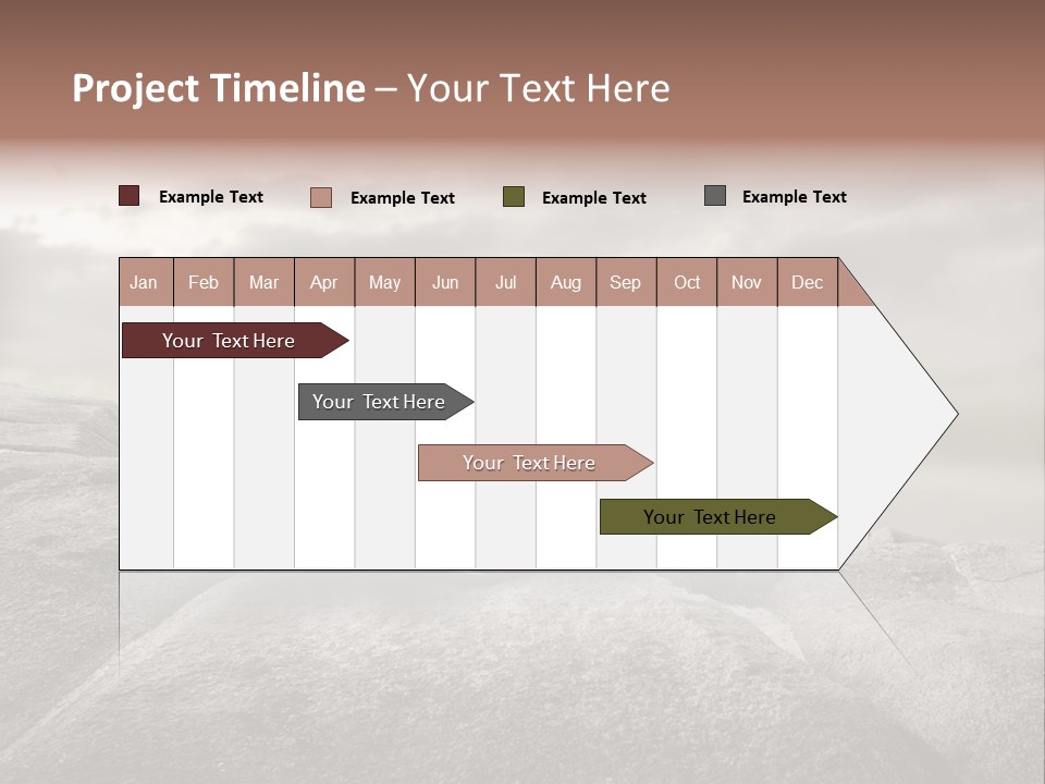 Young Notebook Woman PowerPoint Template