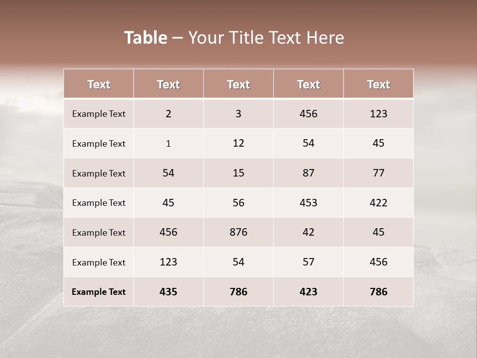 Young Notebook Woman PowerPoint Template
