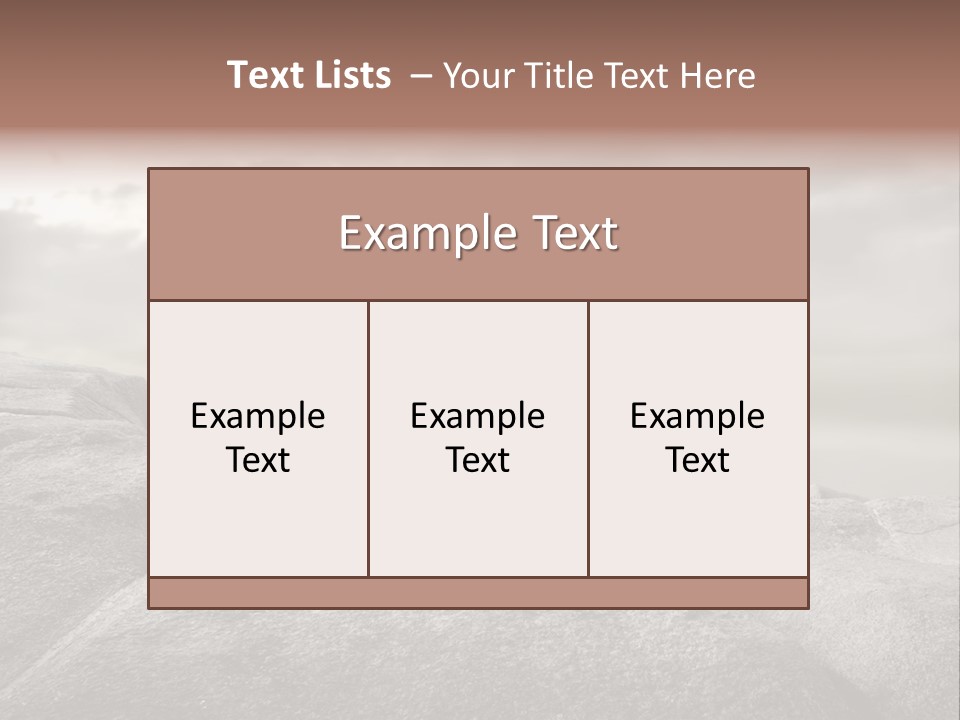 Young Notebook Woman PowerPoint Template