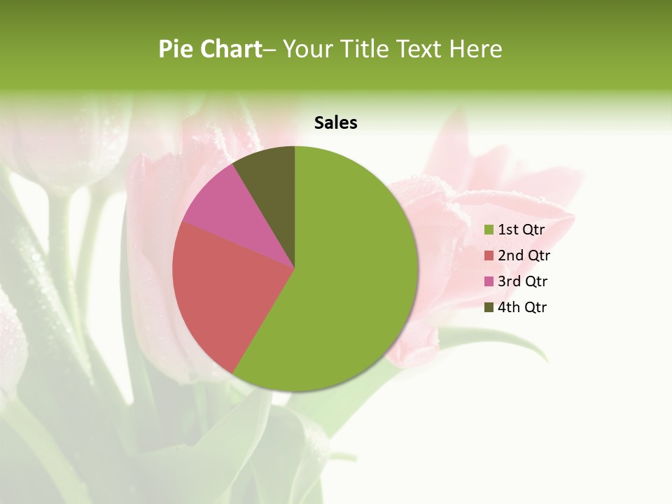 Pink Tulip Purple PowerPoint Template