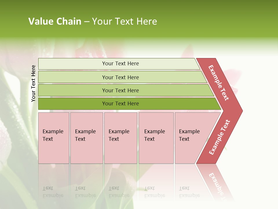 Pink Tulip Purple PowerPoint Template