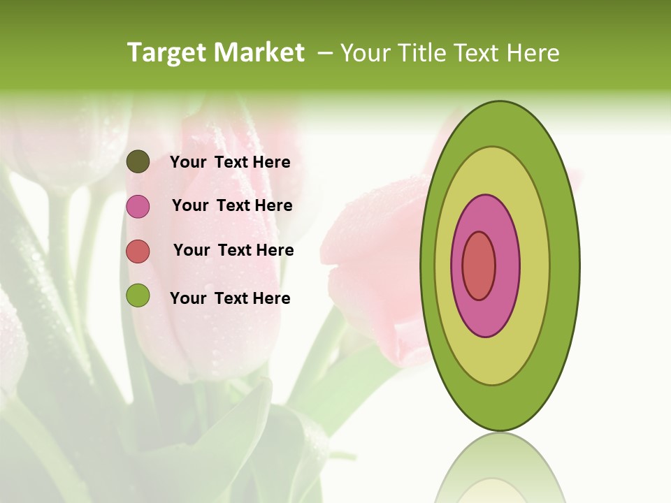 Pink Tulip Purple PowerPoint Template