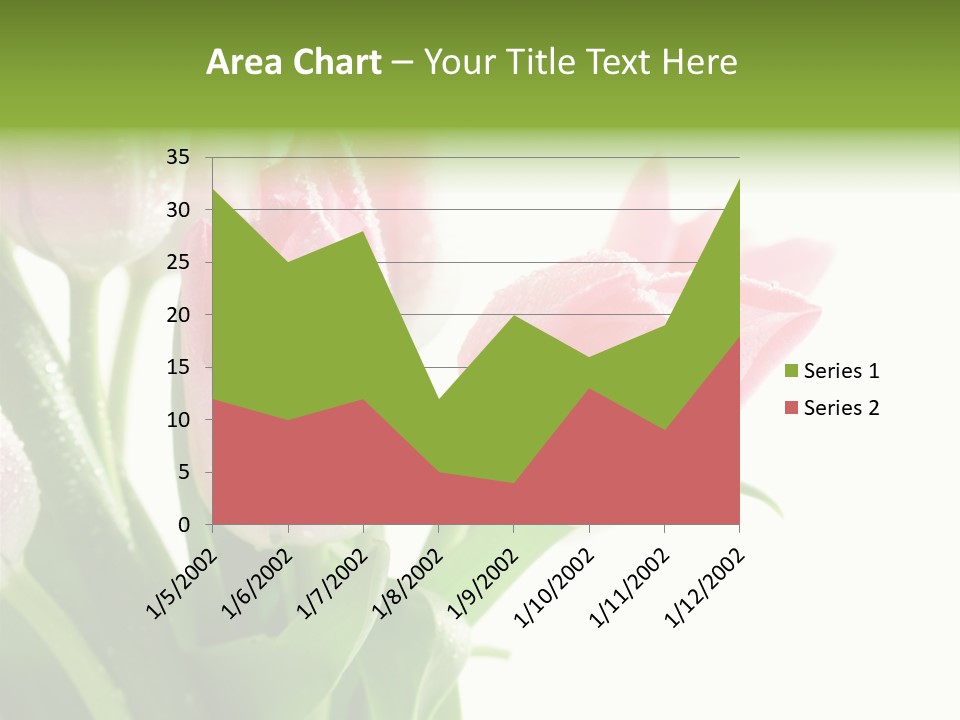 Pink Tulip Purple PowerPoint Template