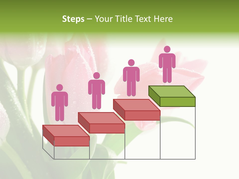 Pink Tulip Purple PowerPoint Template