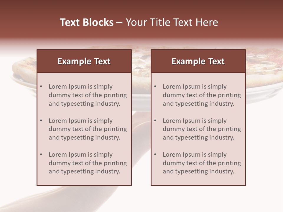 Palm Cuts Chief PowerPoint Template