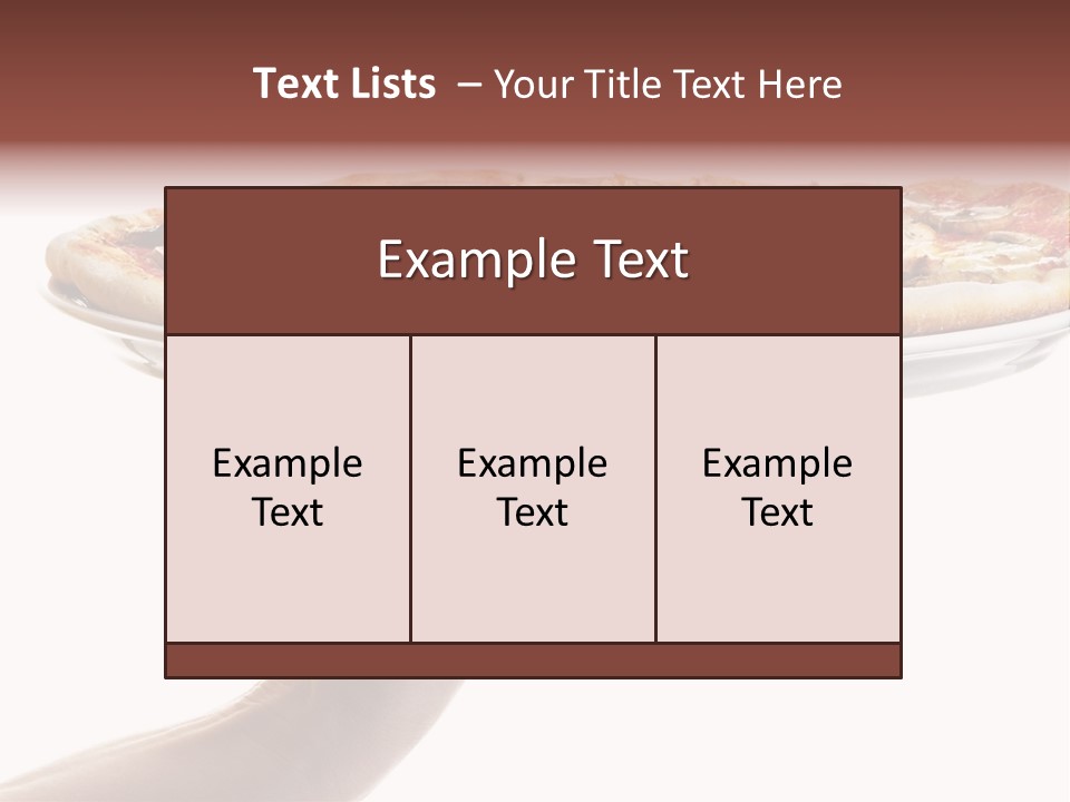 Palm Cuts Chief PowerPoint Template