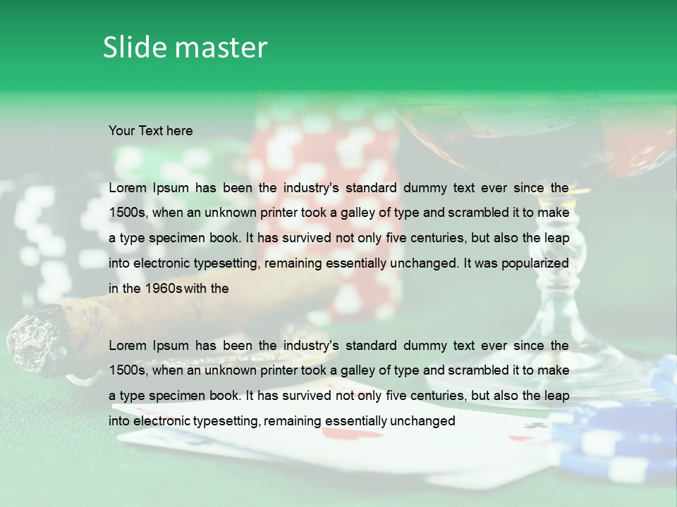 Stack Backgrounds Drink PowerPoint Template