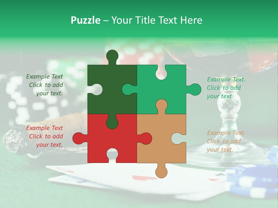 Stack Backgrounds Drink PowerPoint Template