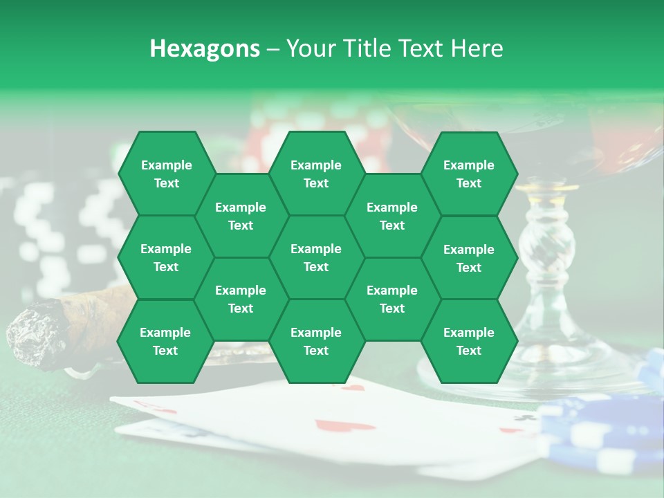 Stack Backgrounds Drink PowerPoint Template