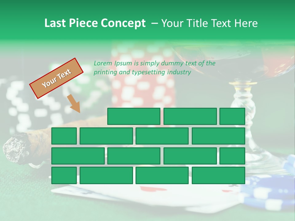 Stack Backgrounds Drink PowerPoint Template