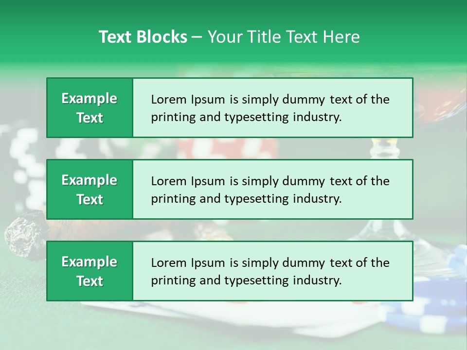 Stack Backgrounds Drink PowerPoint Template