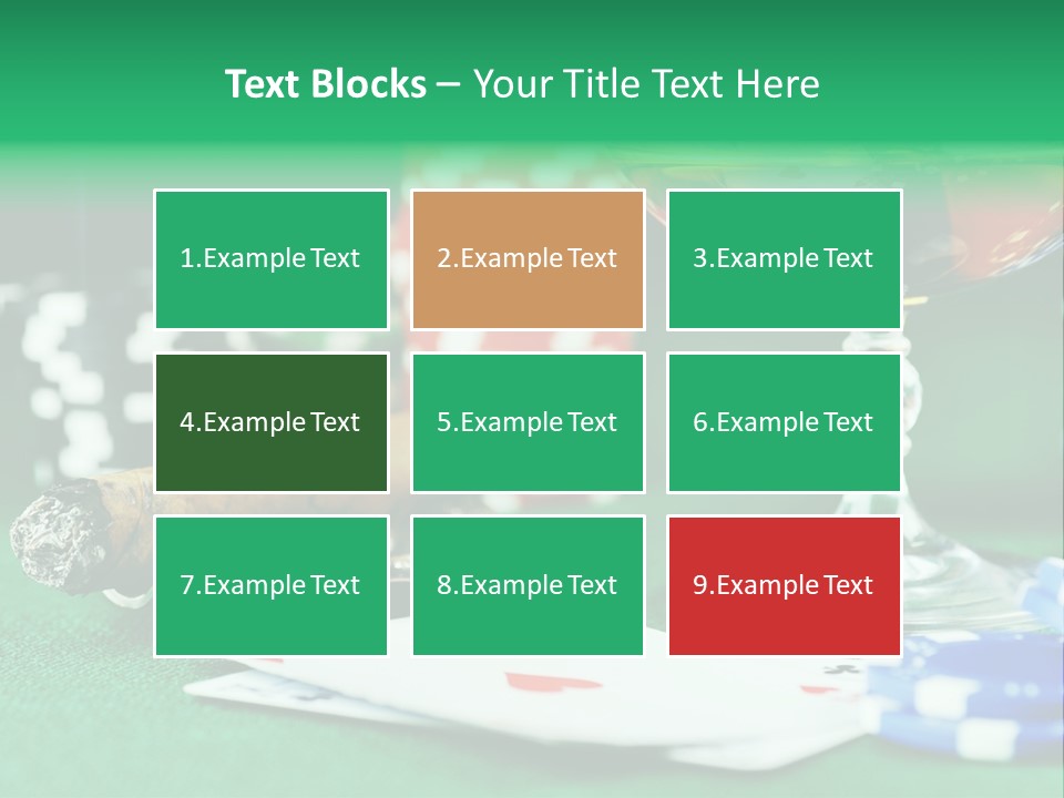 Stack Backgrounds Drink PowerPoint Template