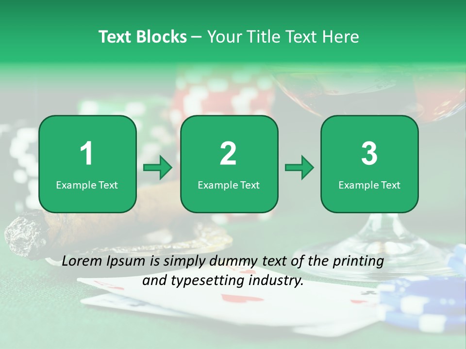 Stack Backgrounds Drink PowerPoint Template