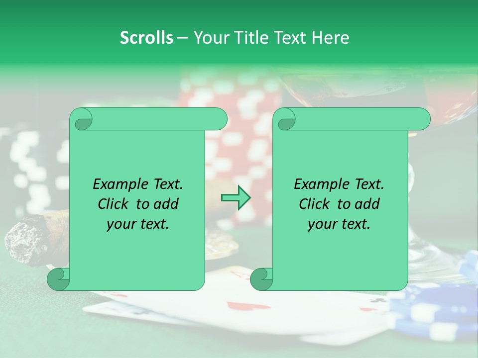 Stack Backgrounds Drink PowerPoint Template