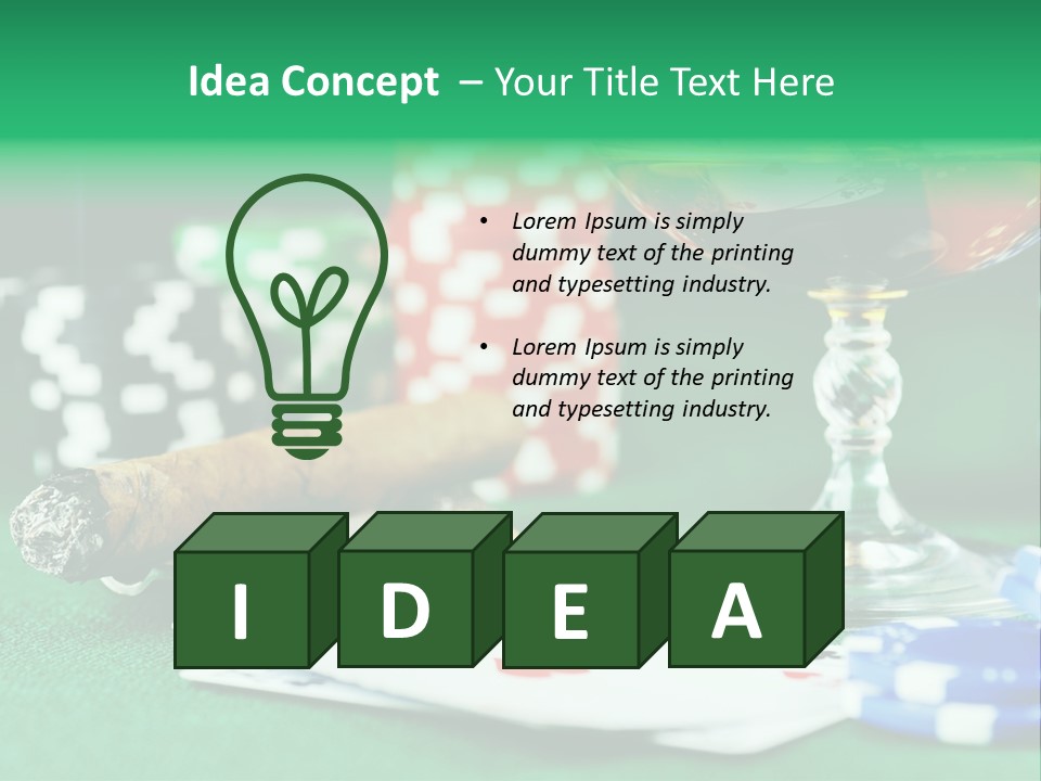 Stack Backgrounds Drink PowerPoint Template