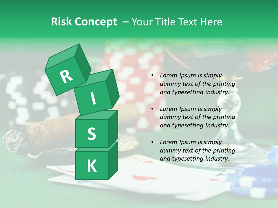 Stack Backgrounds Drink PowerPoint Template