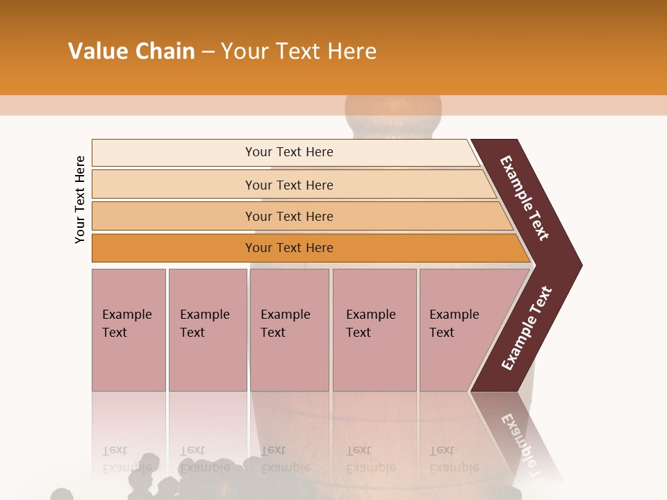 Background Isolated Peppergrinder PowerPoint Template