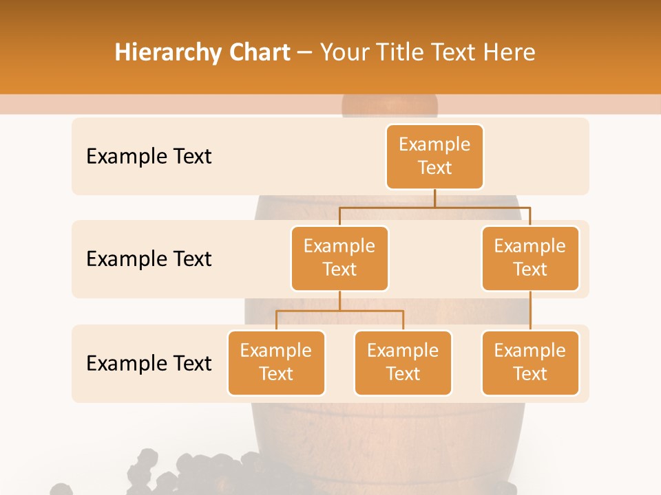 Background Isolated Peppergrinder PowerPoint Template