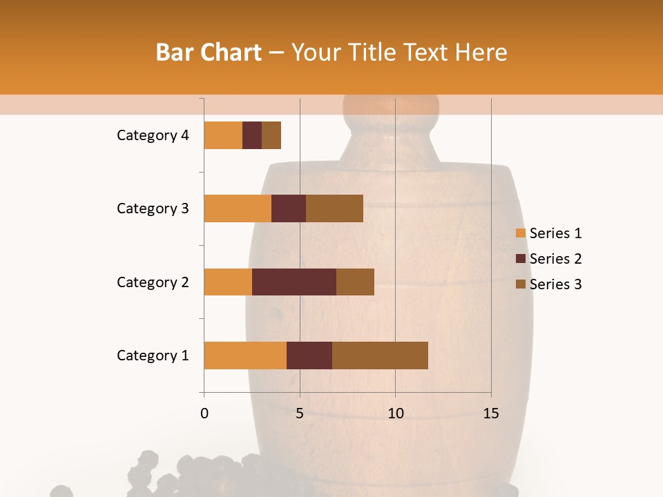 Background Isolated Peppergrinder PowerPoint Template