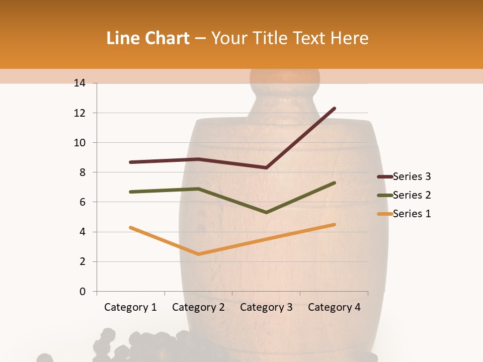 Background Isolated Peppergrinder PowerPoint Template