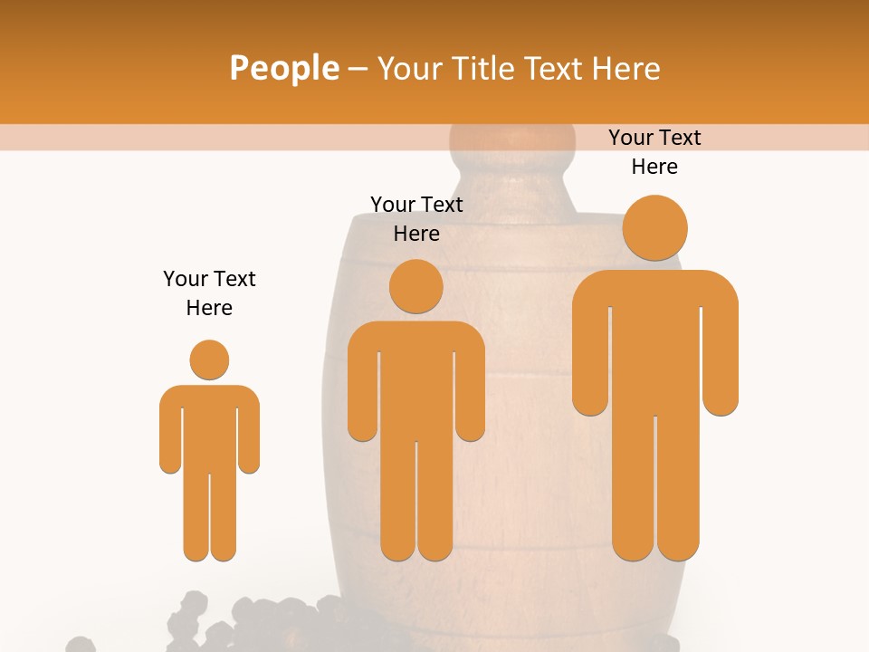 Background Isolated Peppergrinder PowerPoint Template