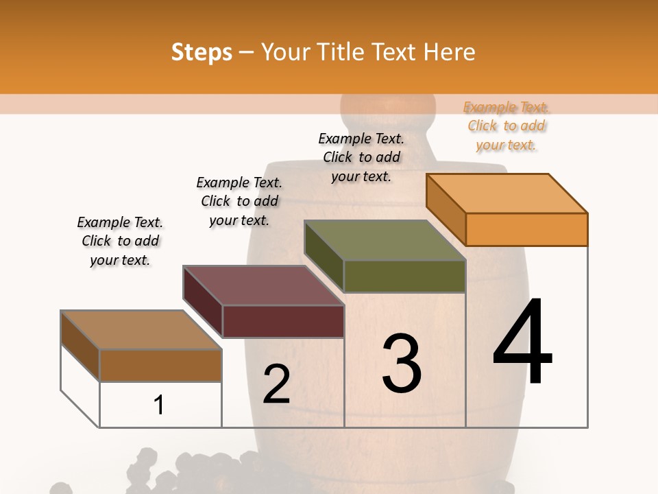 Background Isolated Peppergrinder PowerPoint Template