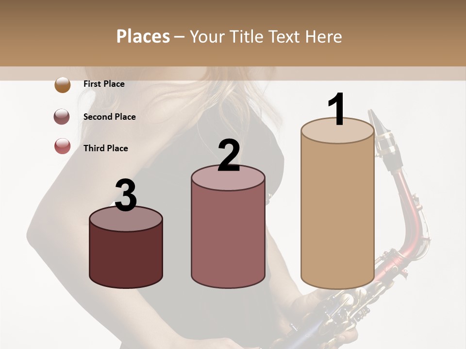 Hair Performer Makeup PowerPoint Template