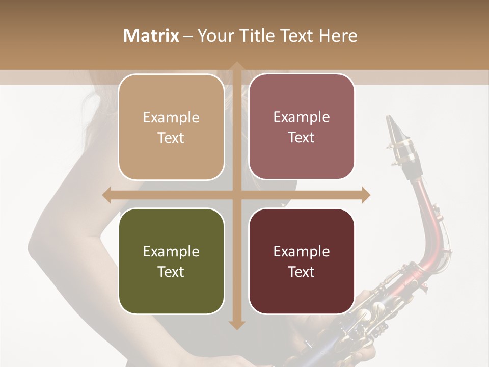 Hair Performer Makeup PowerPoint Template