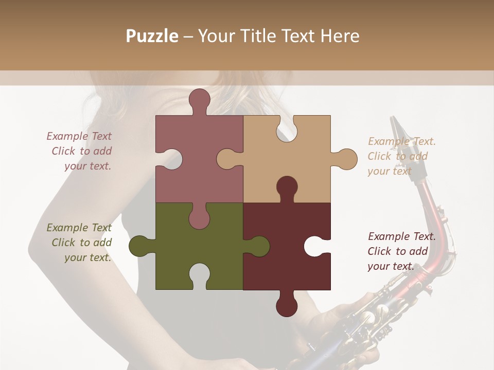 Hair Performer Makeup PowerPoint Template