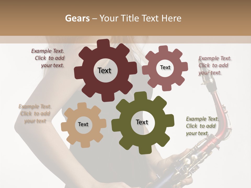 Hair Performer Makeup PowerPoint Template